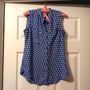 Banana Republic Sleeveless Button down Tank XS